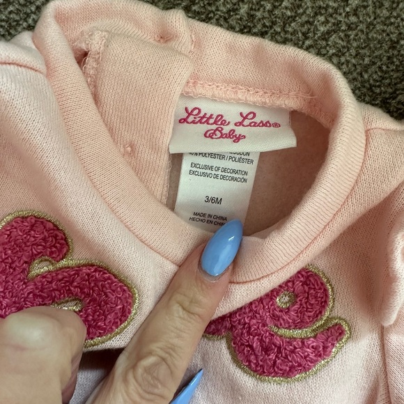 Carters & Little Lass Valentines Day Outfit Set - Picture 3 of 4